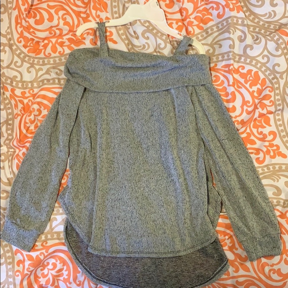 Lavender Field Shoulder-less Top